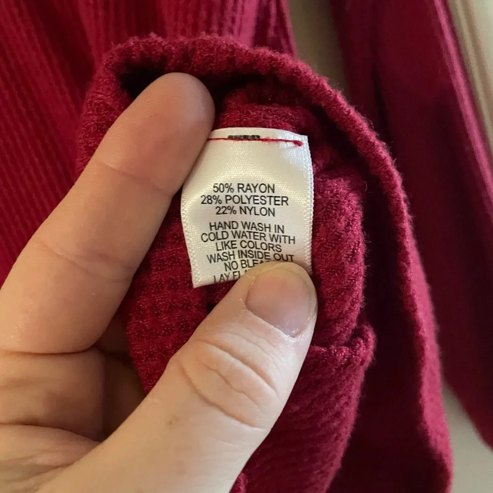 Gibson Knot Red Top 🌹NWOT - Picture 5 of 5